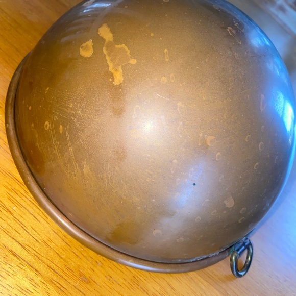 Benjamin & Medwin Copper Planter bowl vintage 1lb 6oz wall Art NY RARE - Picture 5 of 8